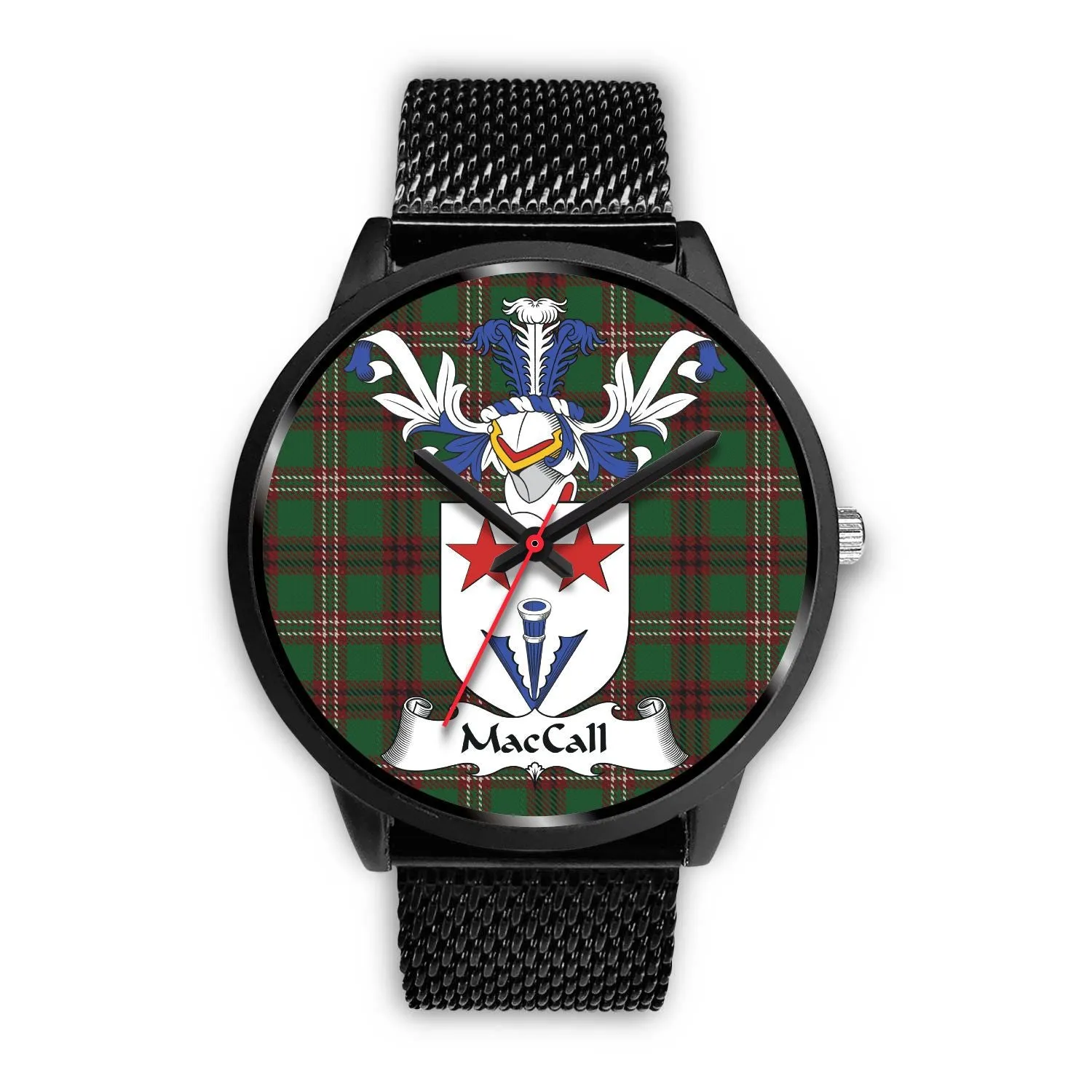 MacCall Clan Badge Tartan Black Watch