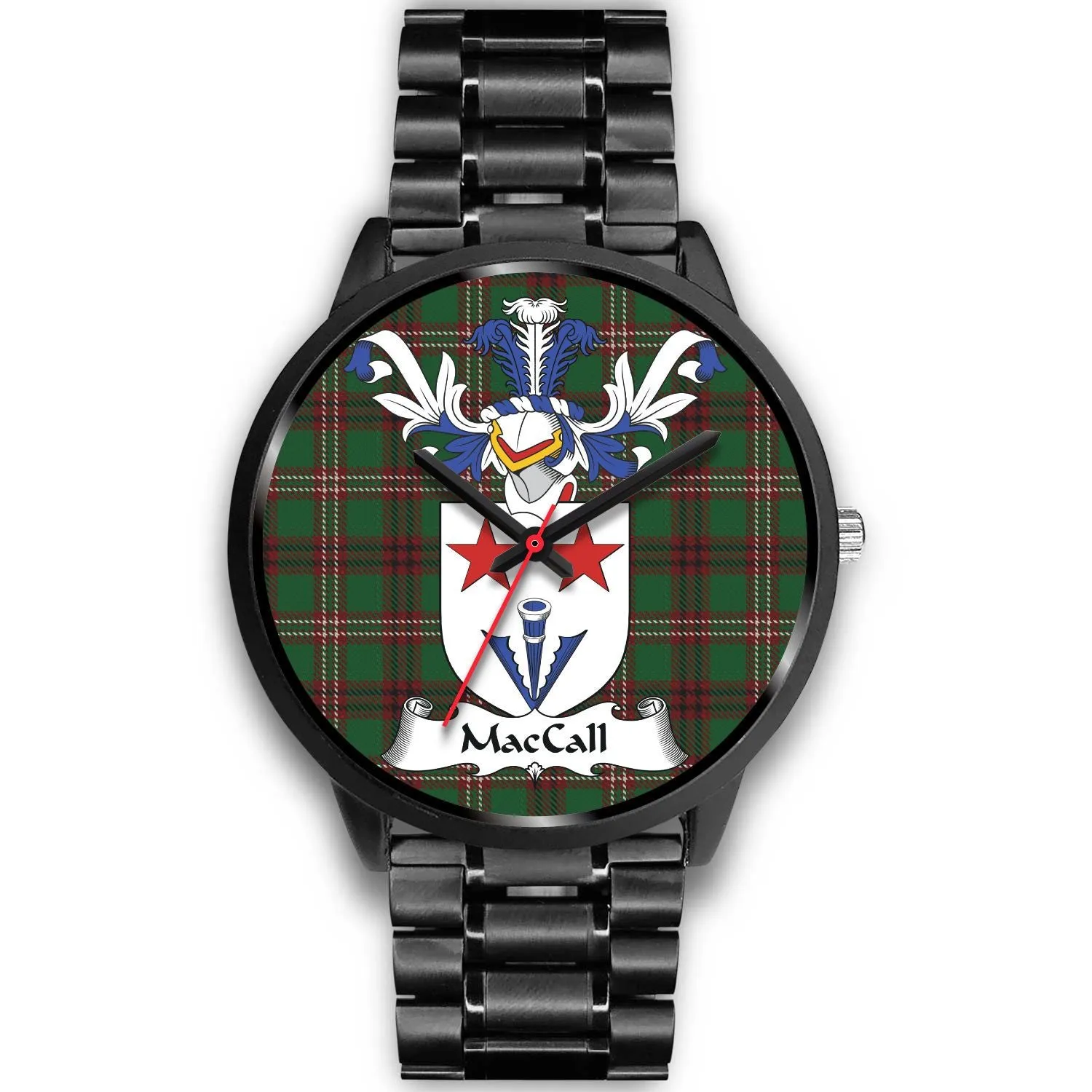 MacCall Clan Badge Tartan Black Watch