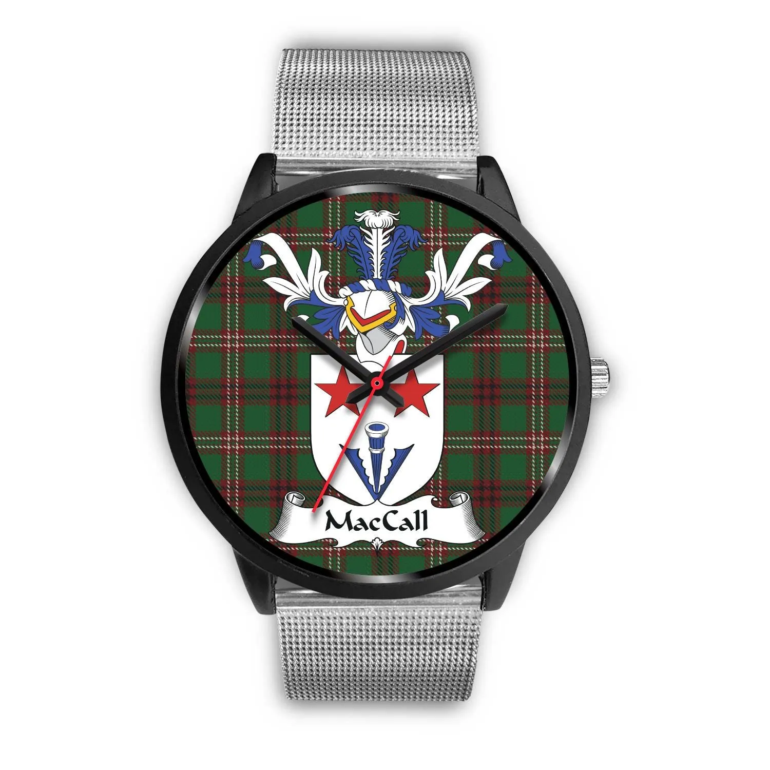 MacCall Clan Badge Tartan Black Watch