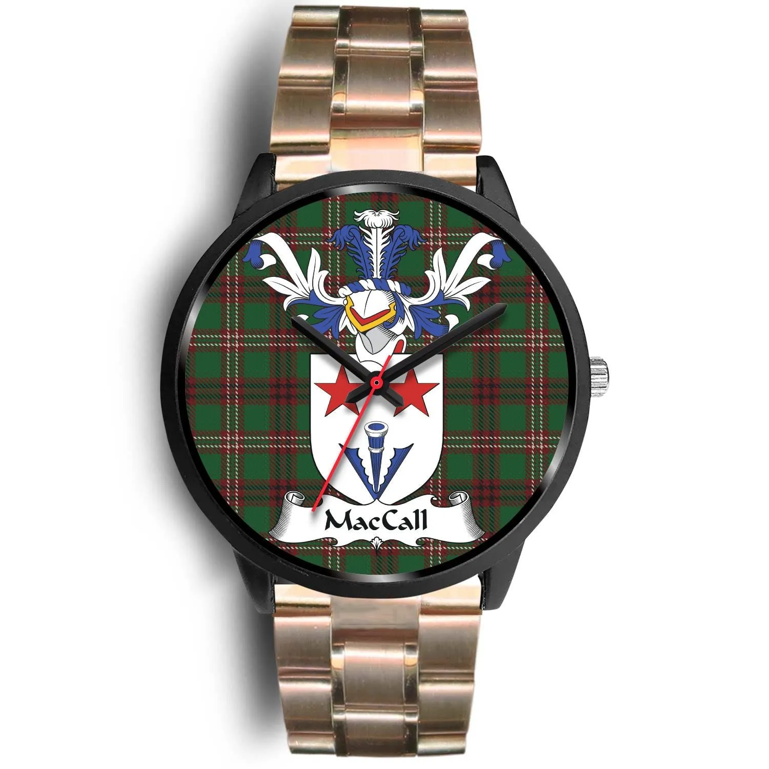 MacCall Clan Badge Tartan Black Watch