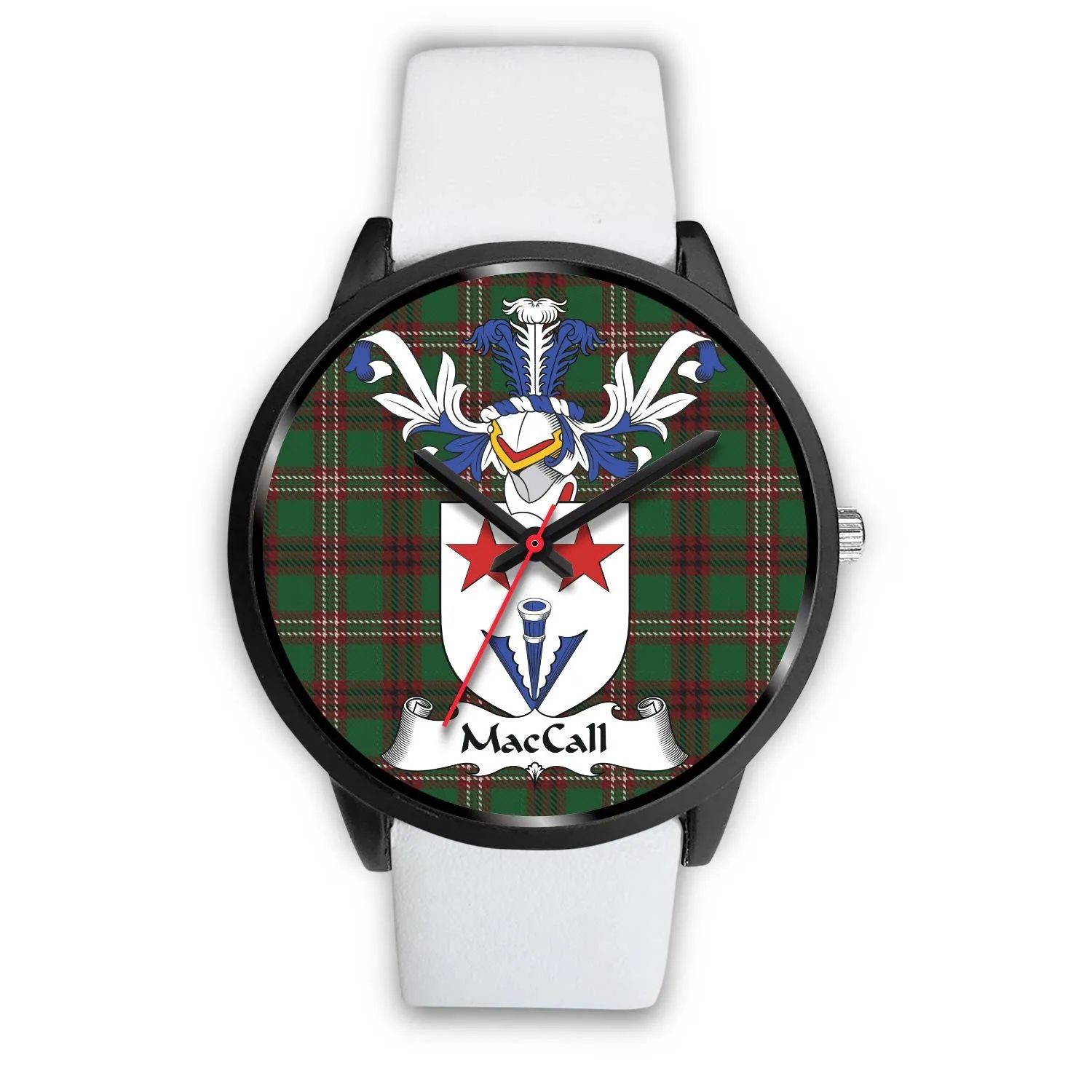 MacCall Clan Badge Tartan Black Watch