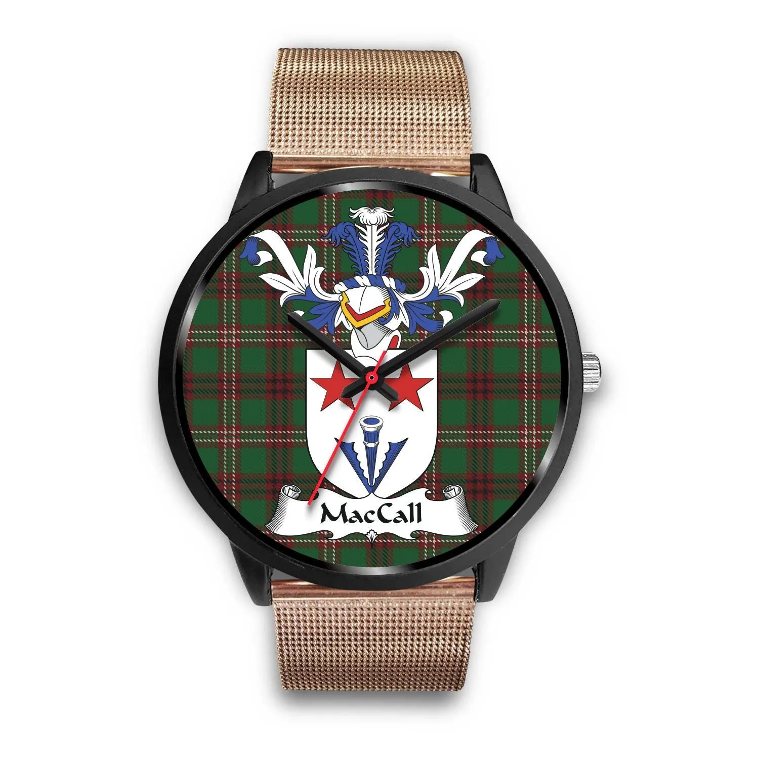 MacCall Clan Badge Tartan Black Watch