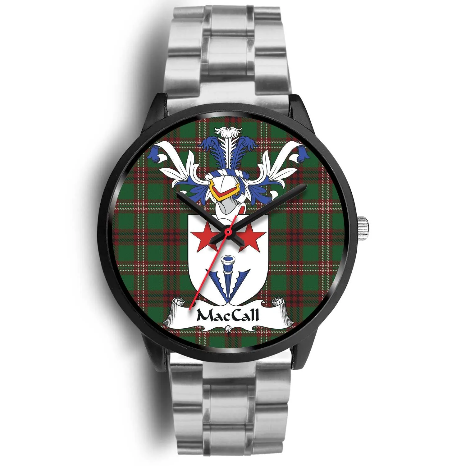 MacCall Clan Badge Tartan Black Watch