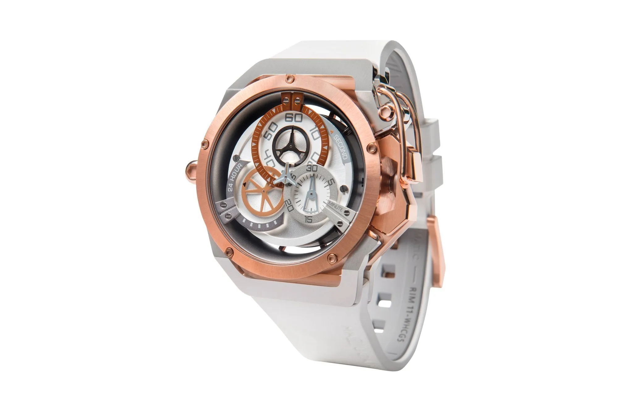 Mazzucato Reversible RIM White Rose Gold