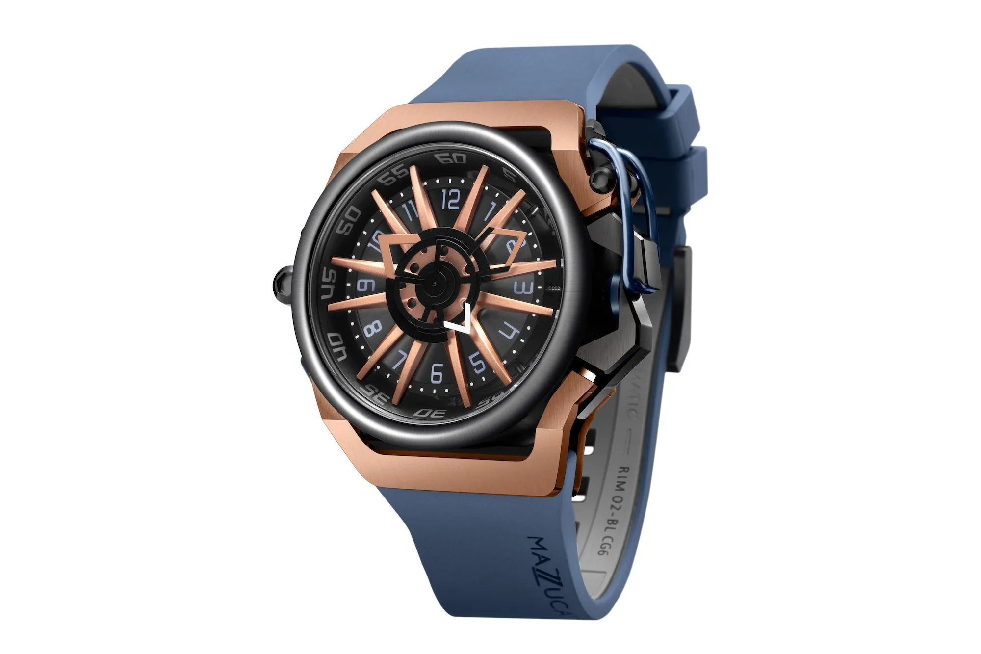 Mazzucato Reversible Watch RIM Rose Gold
