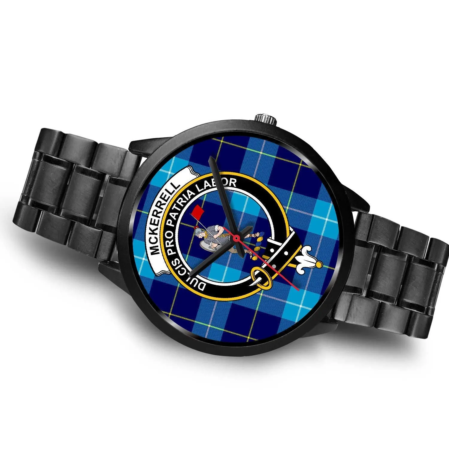 McKerrell Clan Badge Tartan Black Watch