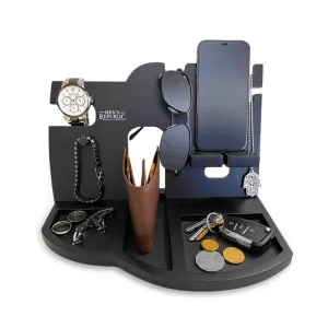 Men's Republic | Docking Station and Nightstand - Black