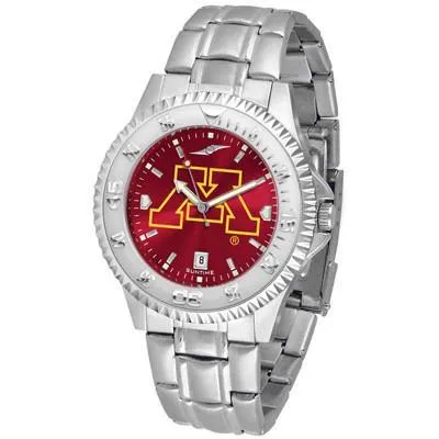 Minnesota Gophers Competitor AnoChrome - Steel Band Watch