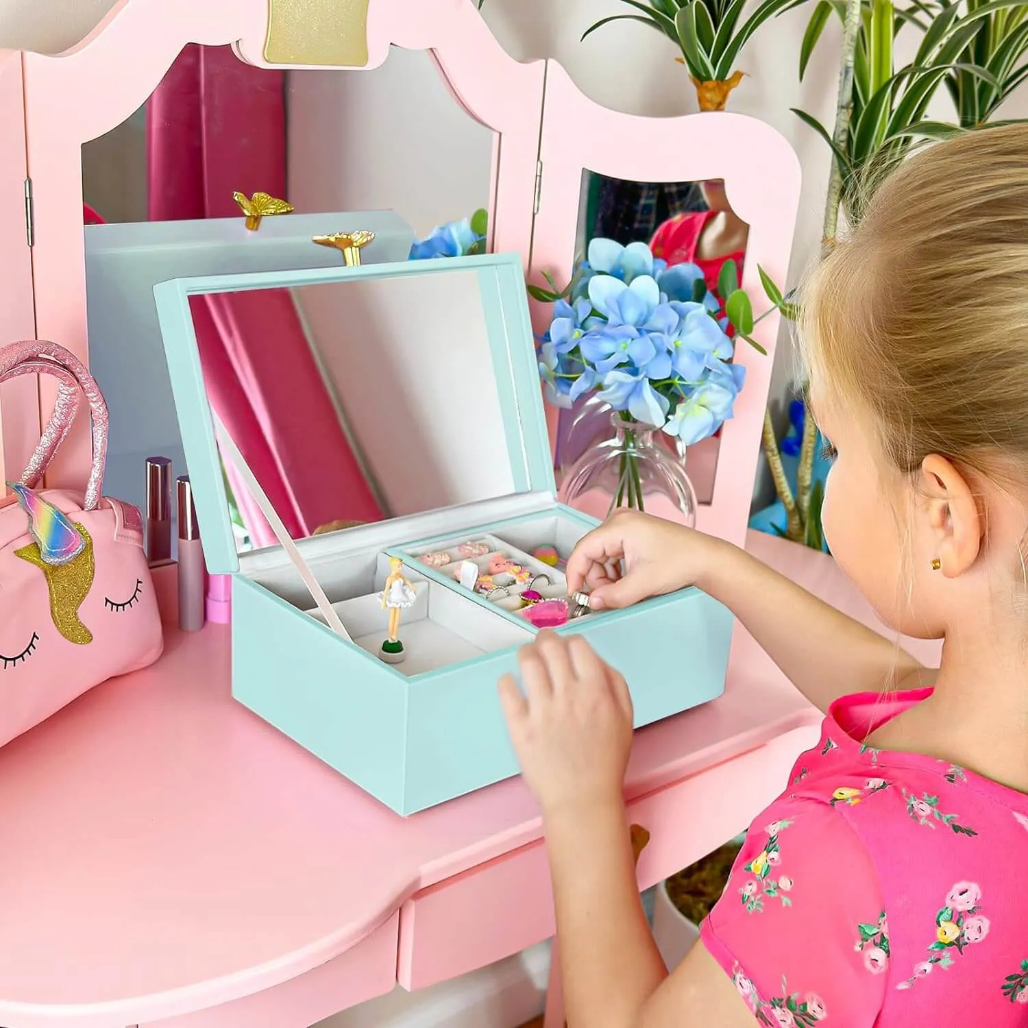 Musical Jewelry Box with Spinning Ballerina for Girls | ProCase