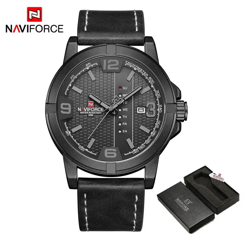 NAVIFORCE Quartz Calendar Waterproof Wristwatch