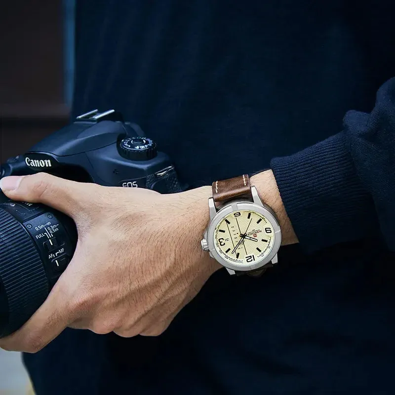 NAVIFORCE Quartz Calendar Waterproof Wristwatch