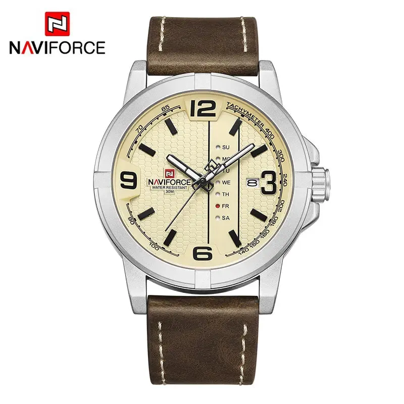 NAVIFORCE Quartz Calendar Waterproof Wristwatch