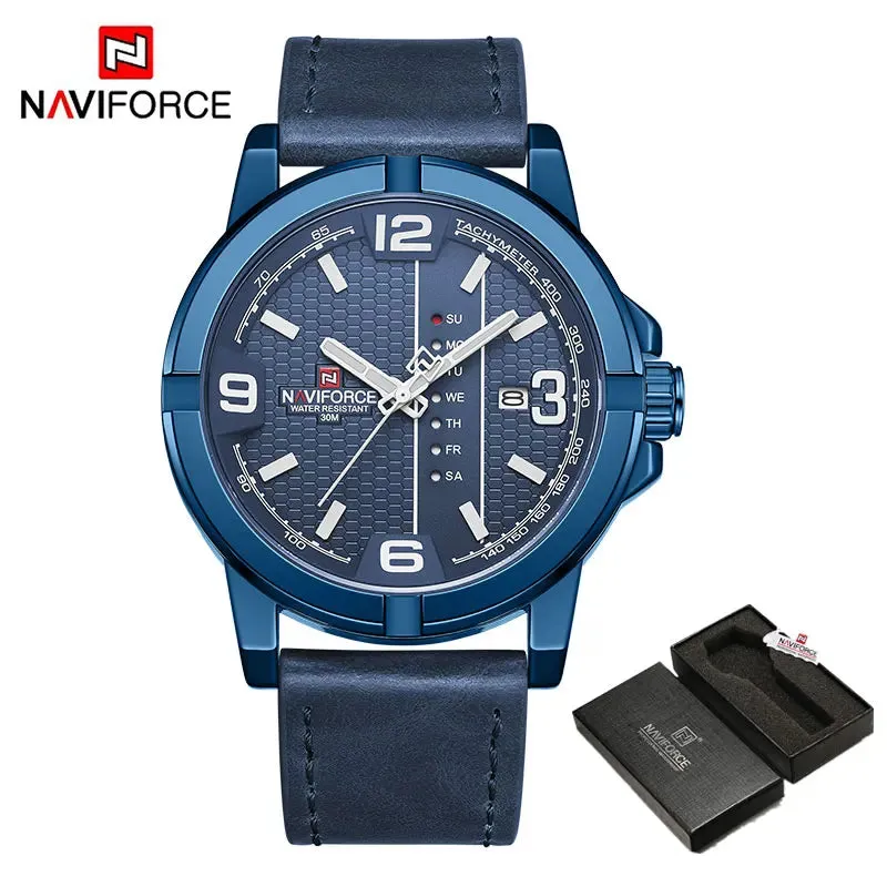 NAVIFORCE Quartz Calendar Waterproof Wristwatch