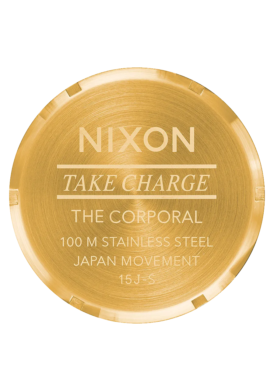 Nixon Corporal Stainless Steel - All Gold