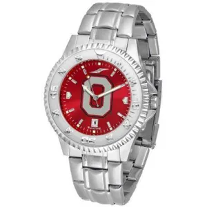 Ohio State Buckeyes Competitor AnoChrome - Steel Band Watch