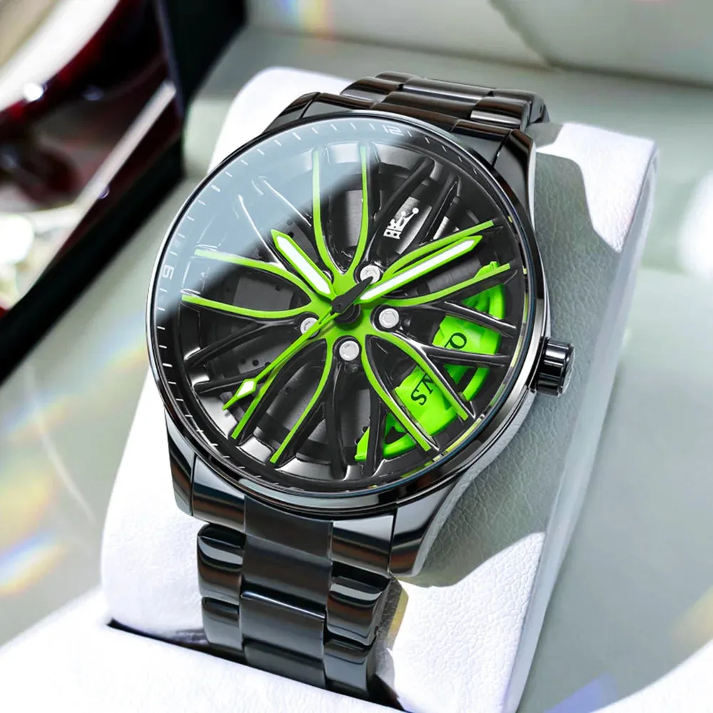 OLEVS Waterproof Rotary Sport Man Watch Quartz Men's Watches