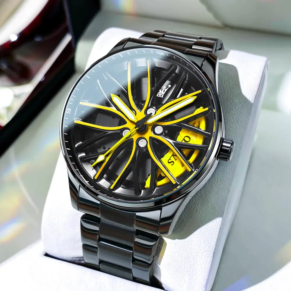 OLEVS Waterproof Rotary Sport Man Watch Quartz Men's Watches