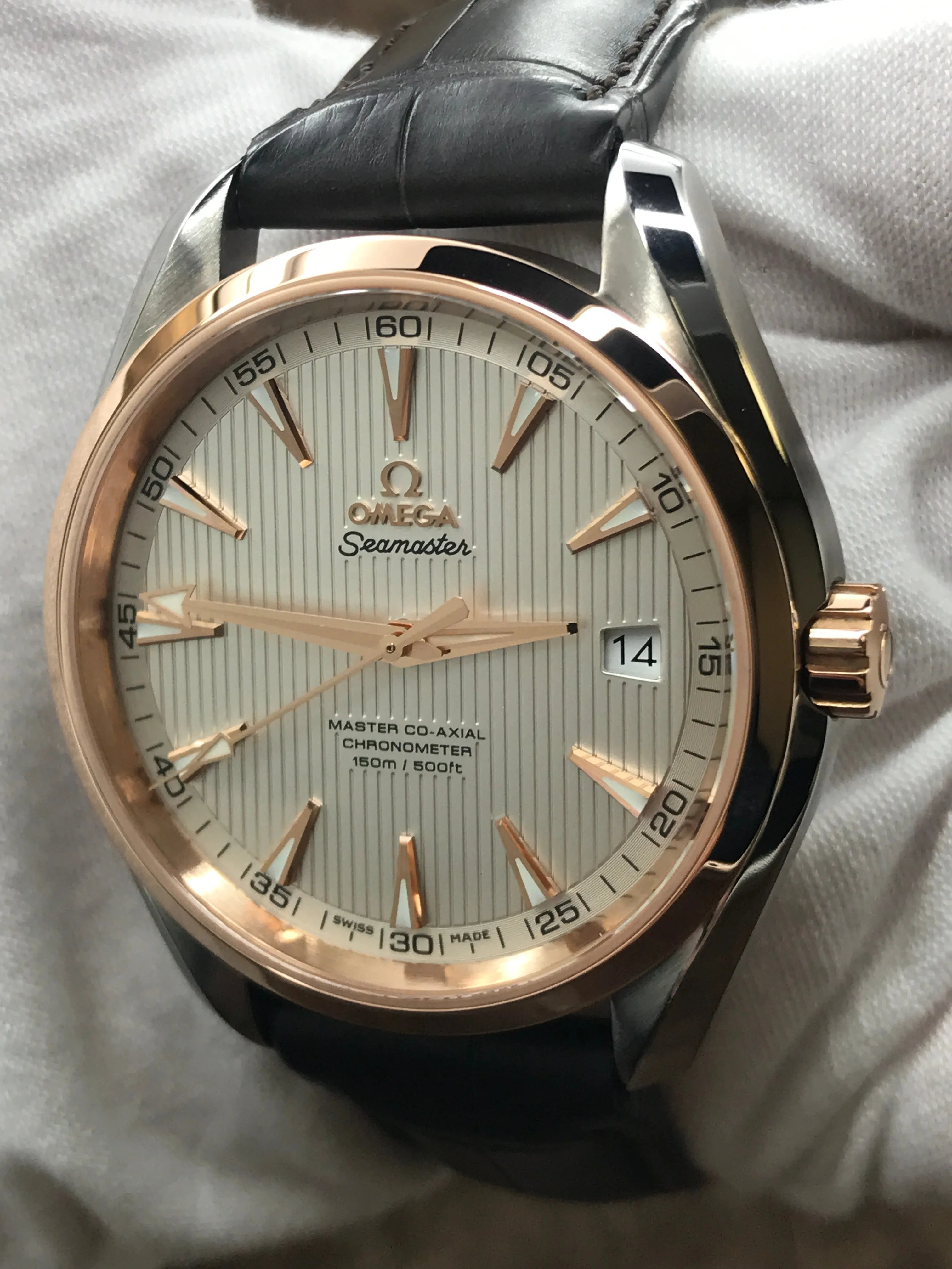Omega Seamaster Aqua Terra 231.23.42.21.02.001 Silver Dial Automatic Men's Watch