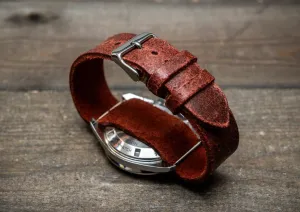 One-piece military watch band, watch strap 10-26 mm