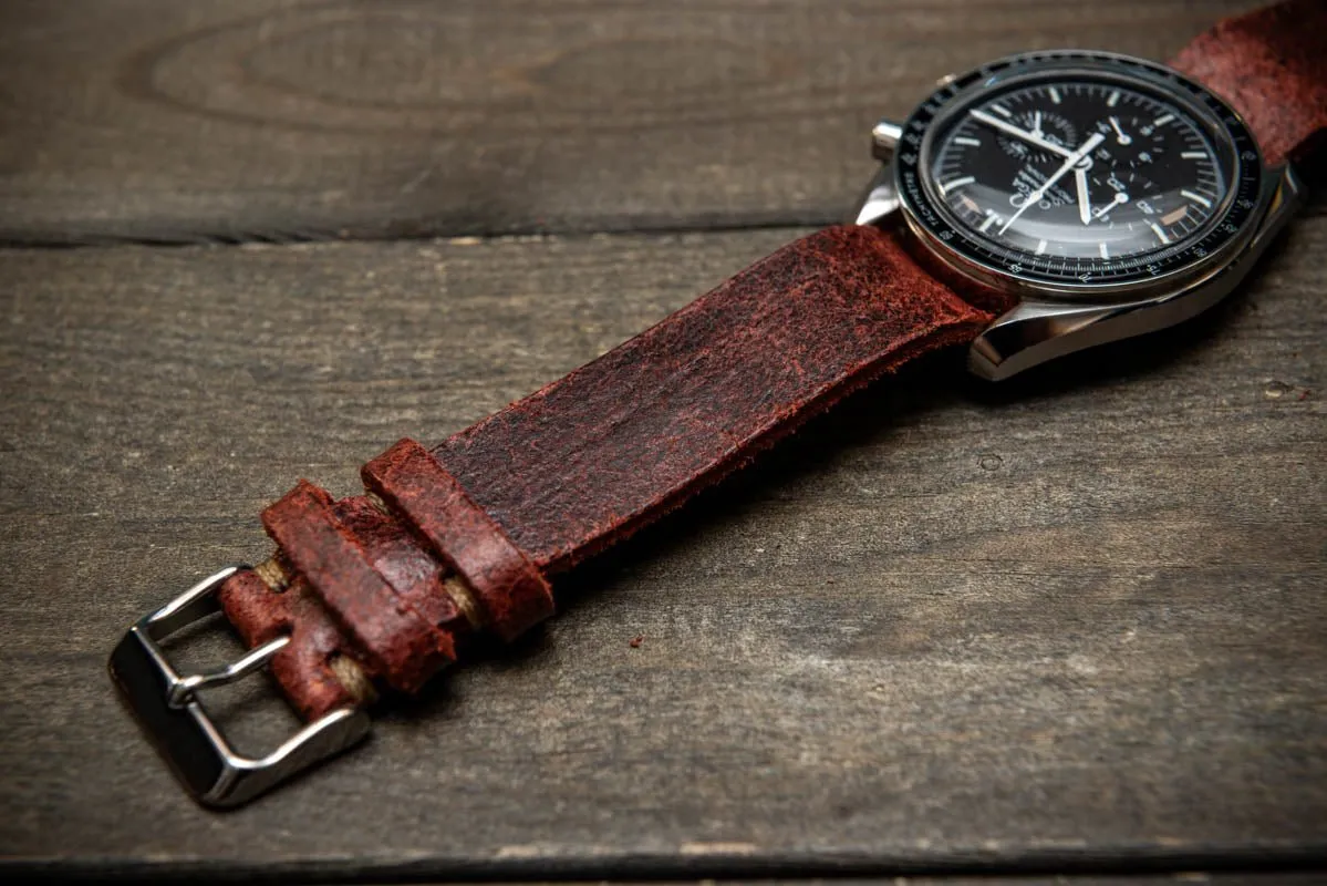 One-piece military watch band, watch strap 10-26 mm