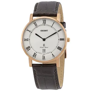Orient Classic Quartz White Dial Men's Watch FGW0100EW0