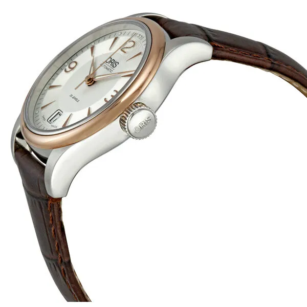 Oris Classic Date Automatic Silver Dial Men's Watch 733-7578-4361LS