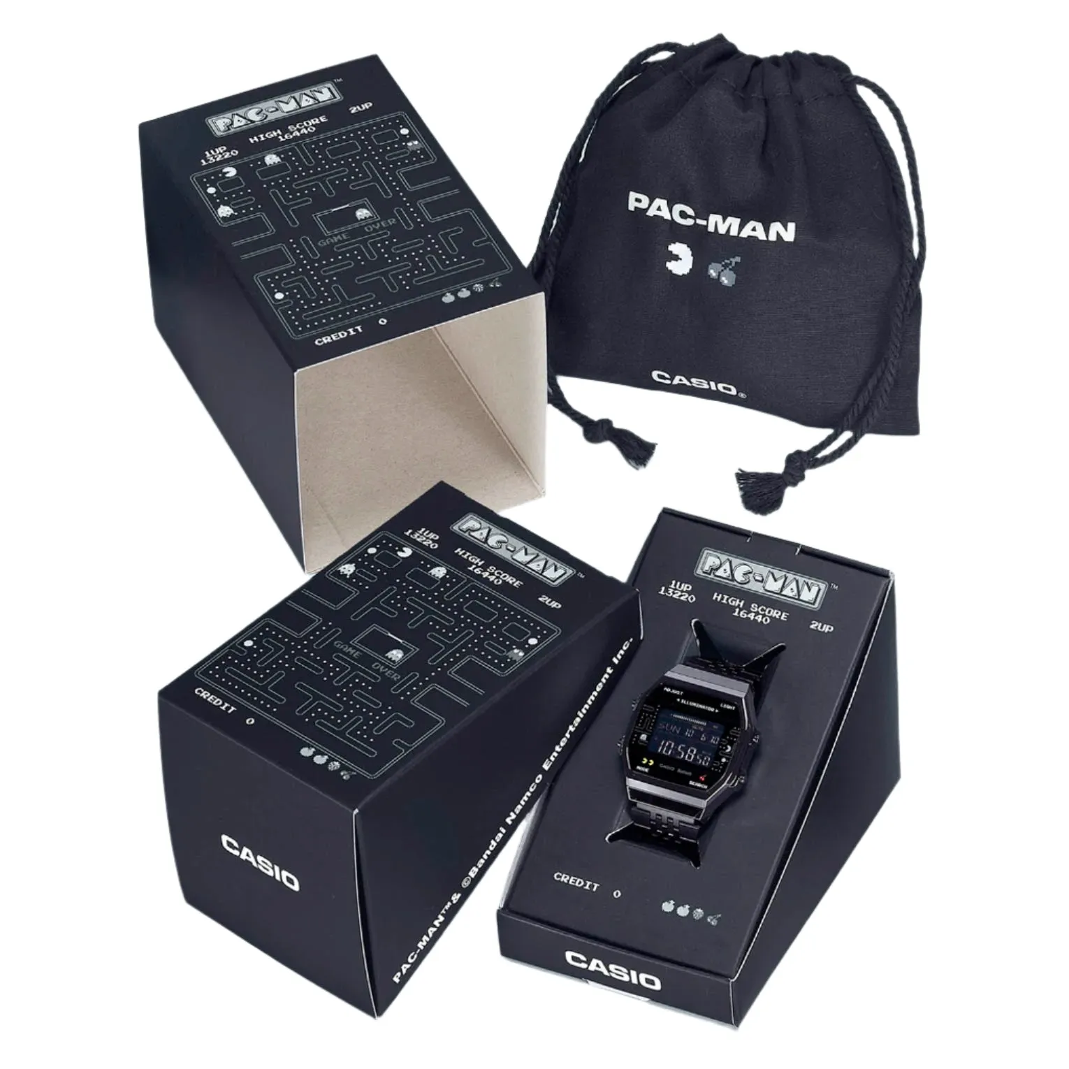 Pacman X Casio Vintage "Game Stage" 45th Anniversary