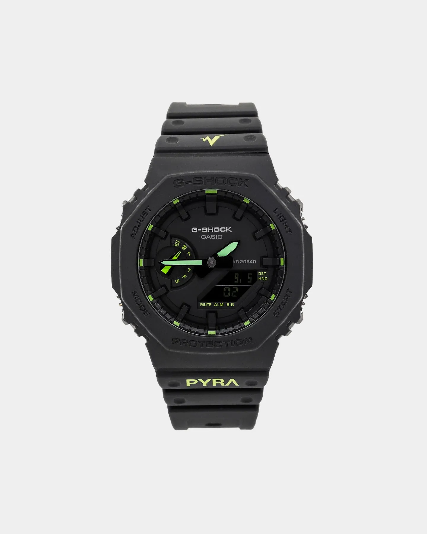 PYRA X G-Shock GS2100 Watch Black/Volt