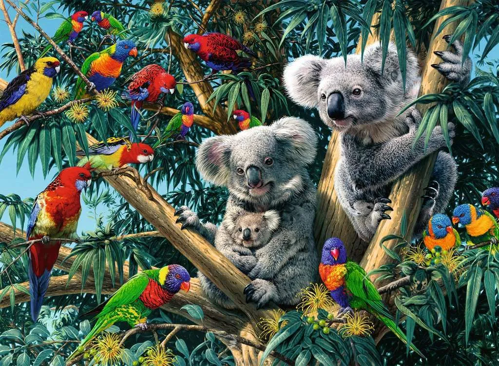 Ravensburger Koalas in a Tree 500 Piece Puzzle