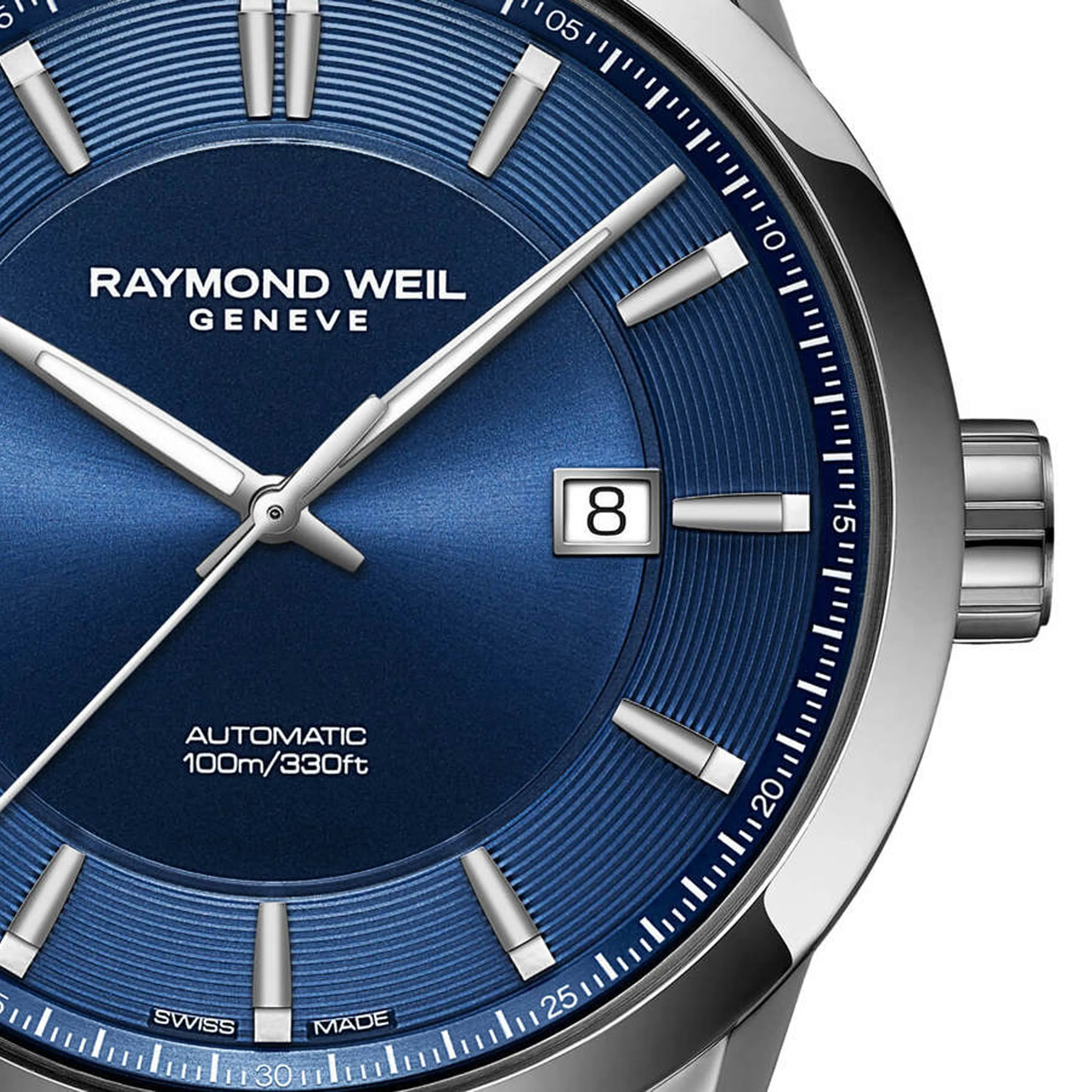 Raymond Weil - Freelancer Men's Automatic Blue Dial Stainless Steel Bracelet Watch 2731-ST-50001