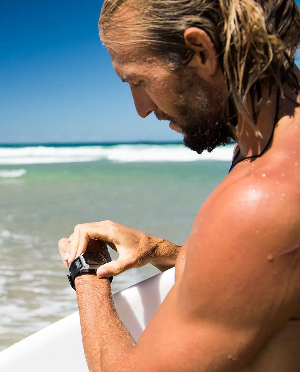 Rifles Titanium Auto-Set Tide Watch