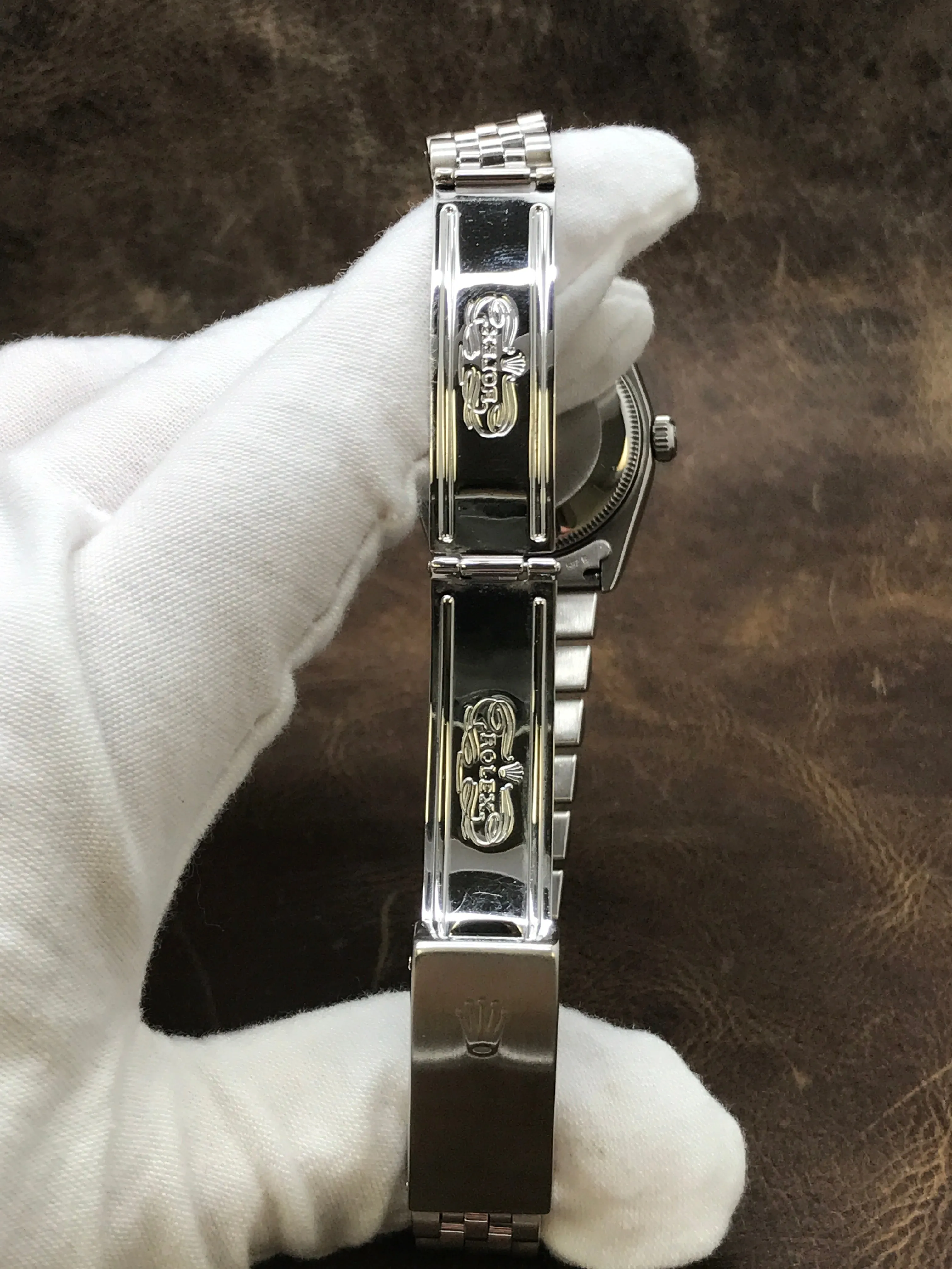 Rolex Datejust Midsize 31mm 78274 Custom MOP Diamond Dial Automatic Women's Watch