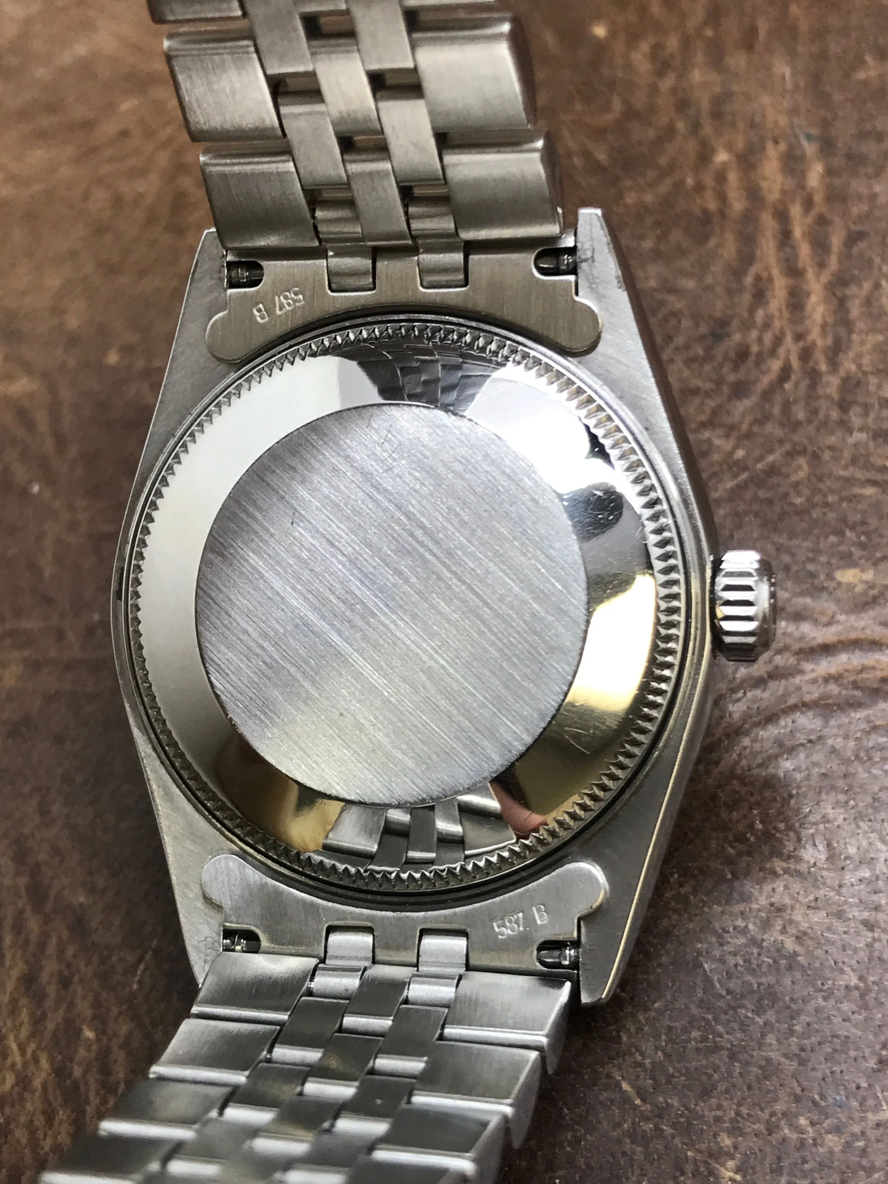 Rolex Datejust Midsize 31mm 78274 Custom MOP Diamond Dial Automatic Women's Watch