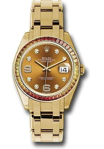 Rolex Datejust Pearlmaster 39mm Watch 86348SAJOR
