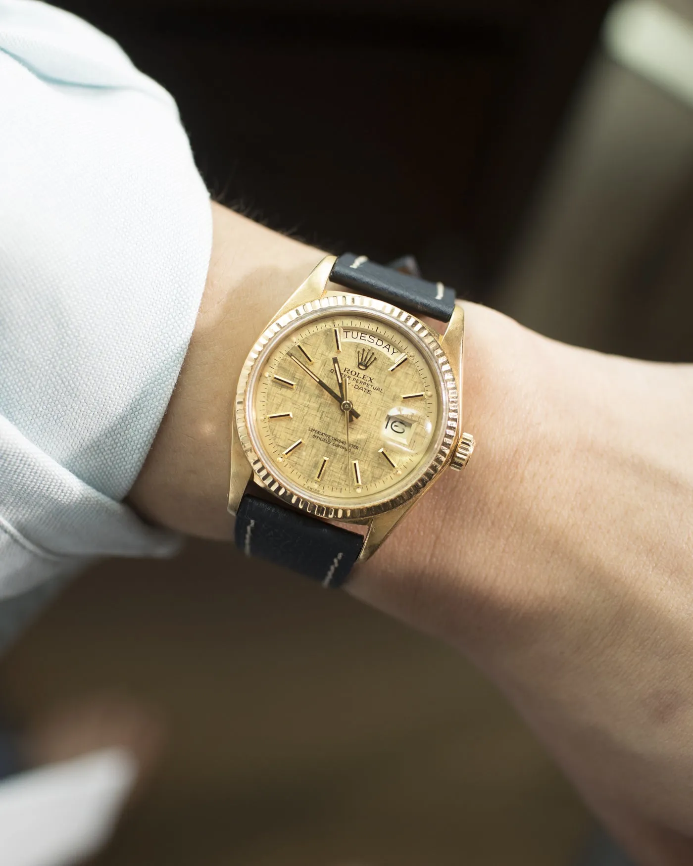Rolex Day Date 1803 Linen Dial