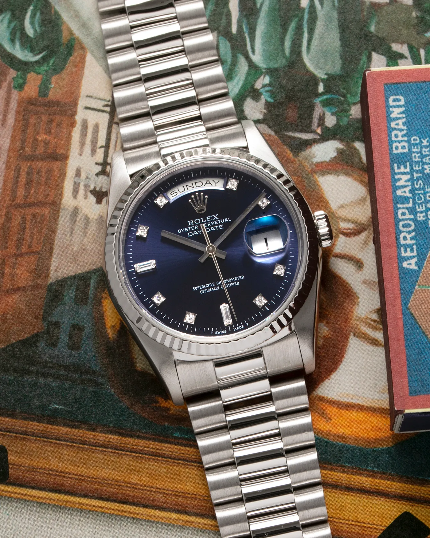Rolex Day Date 18239 White Gold