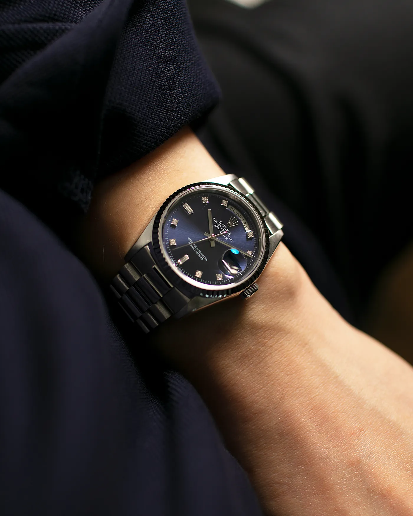 Rolex Day Date 18239 White Gold