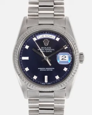 Rolex Day Date 18239 White Gold