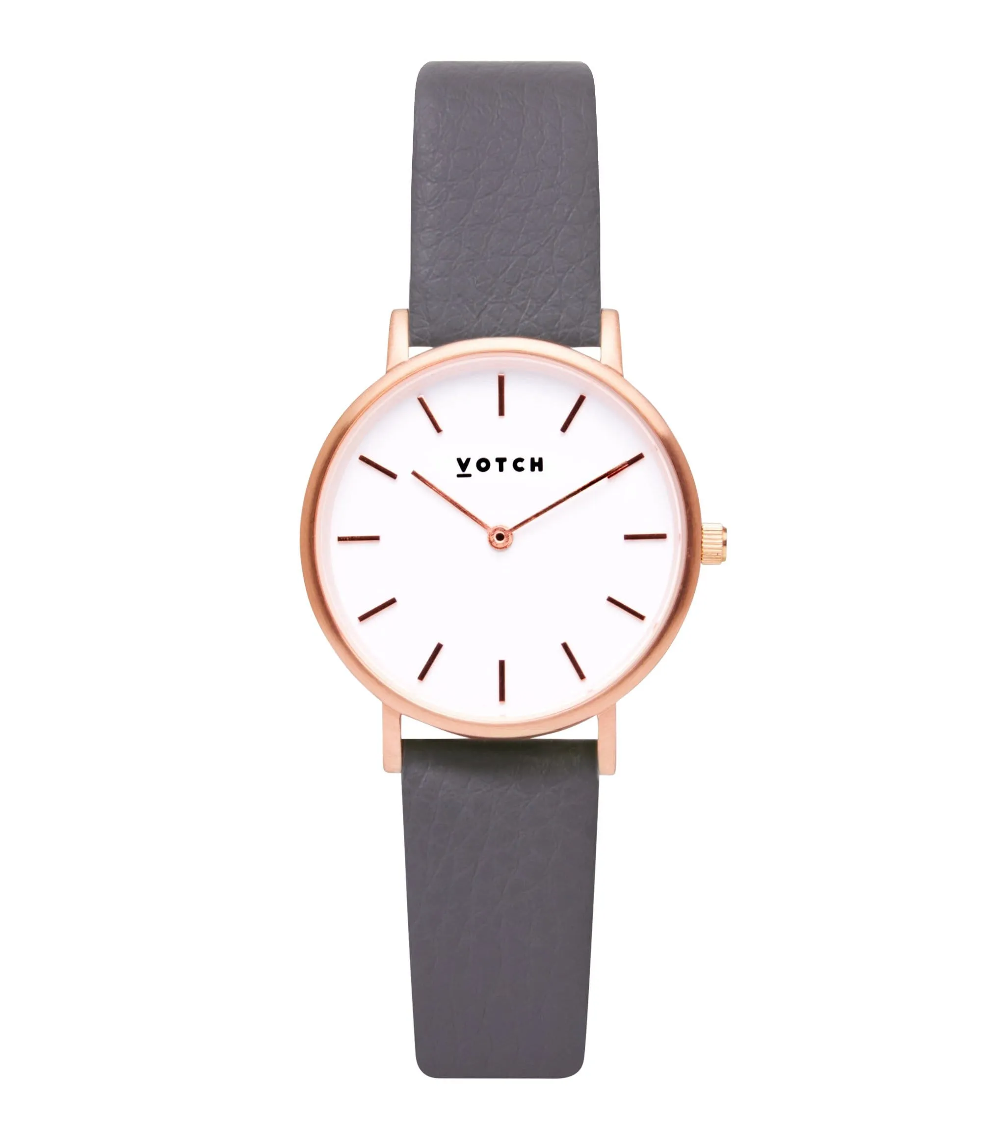 Rose Gold & Slate Grey Watch | Petite