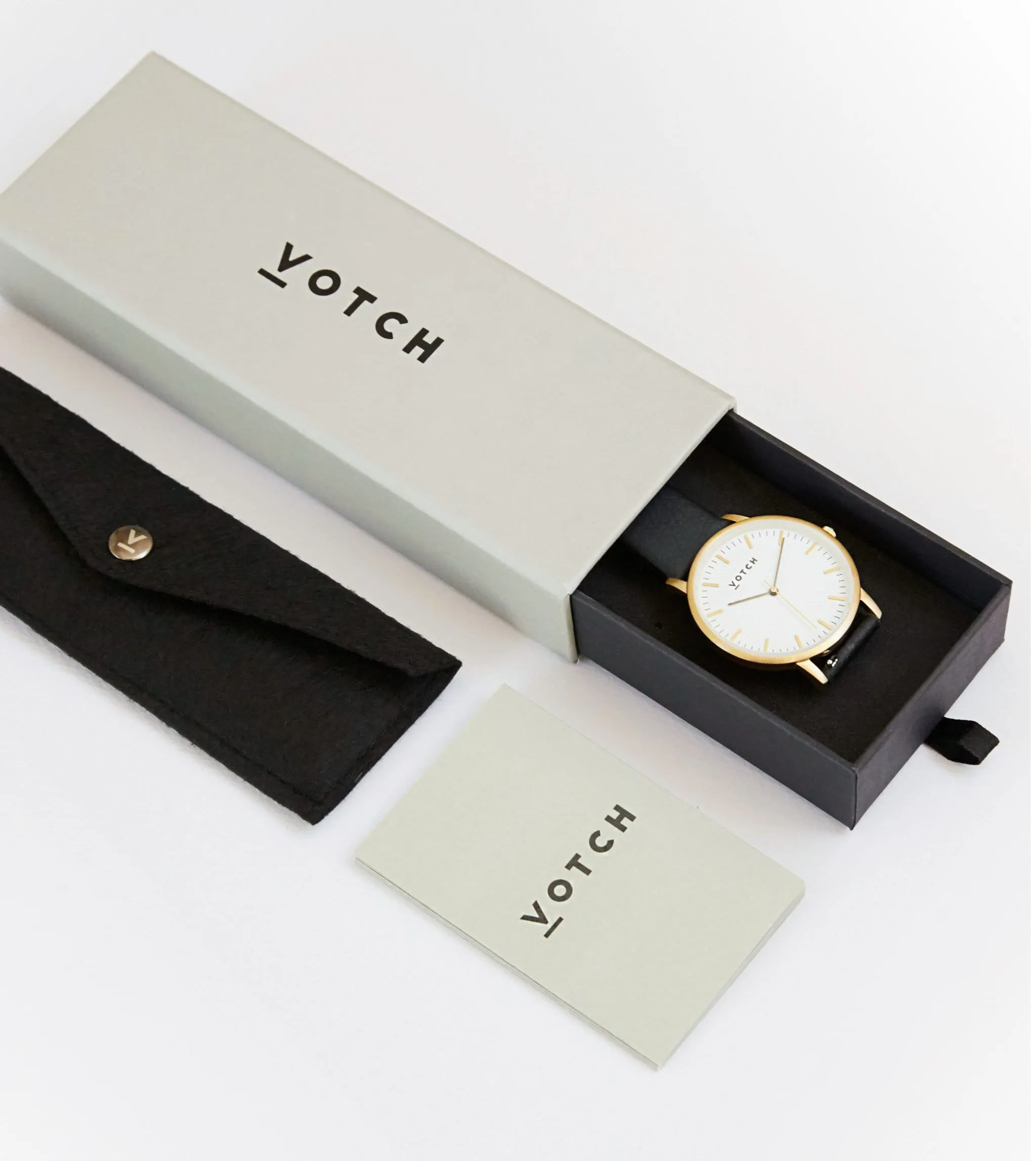 Rose Gold & Slate Grey Watch | Petite