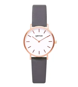 Rose Gold & Slate Grey Watch | Petite