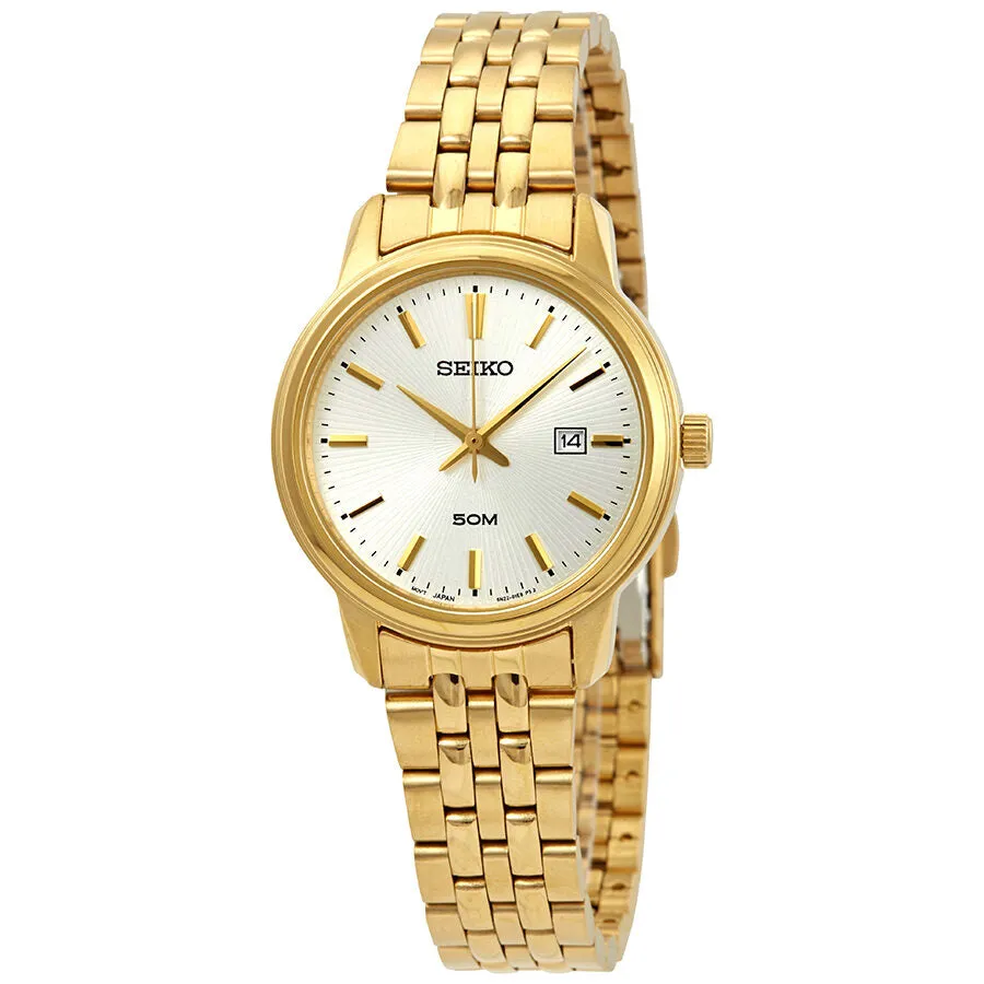 Seiko Neo Classic Silver Dial Ladies Watch SUR660P1
