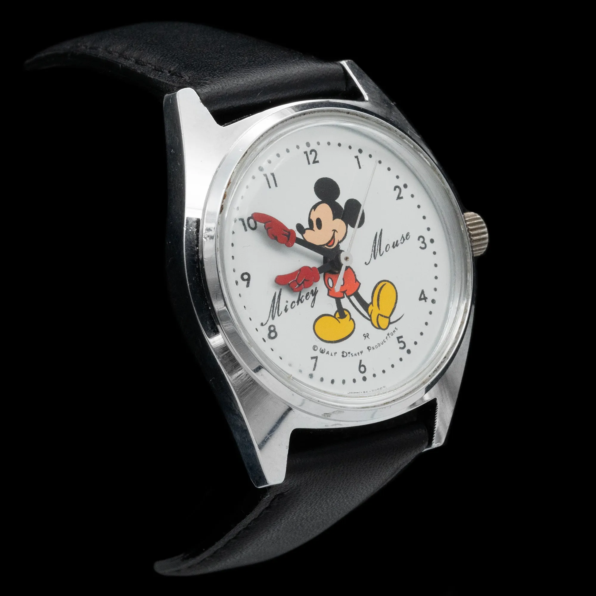 Seiko - Rare 1970s Disney Time 'Mickey Mouse' Manual Wind 5000-7000