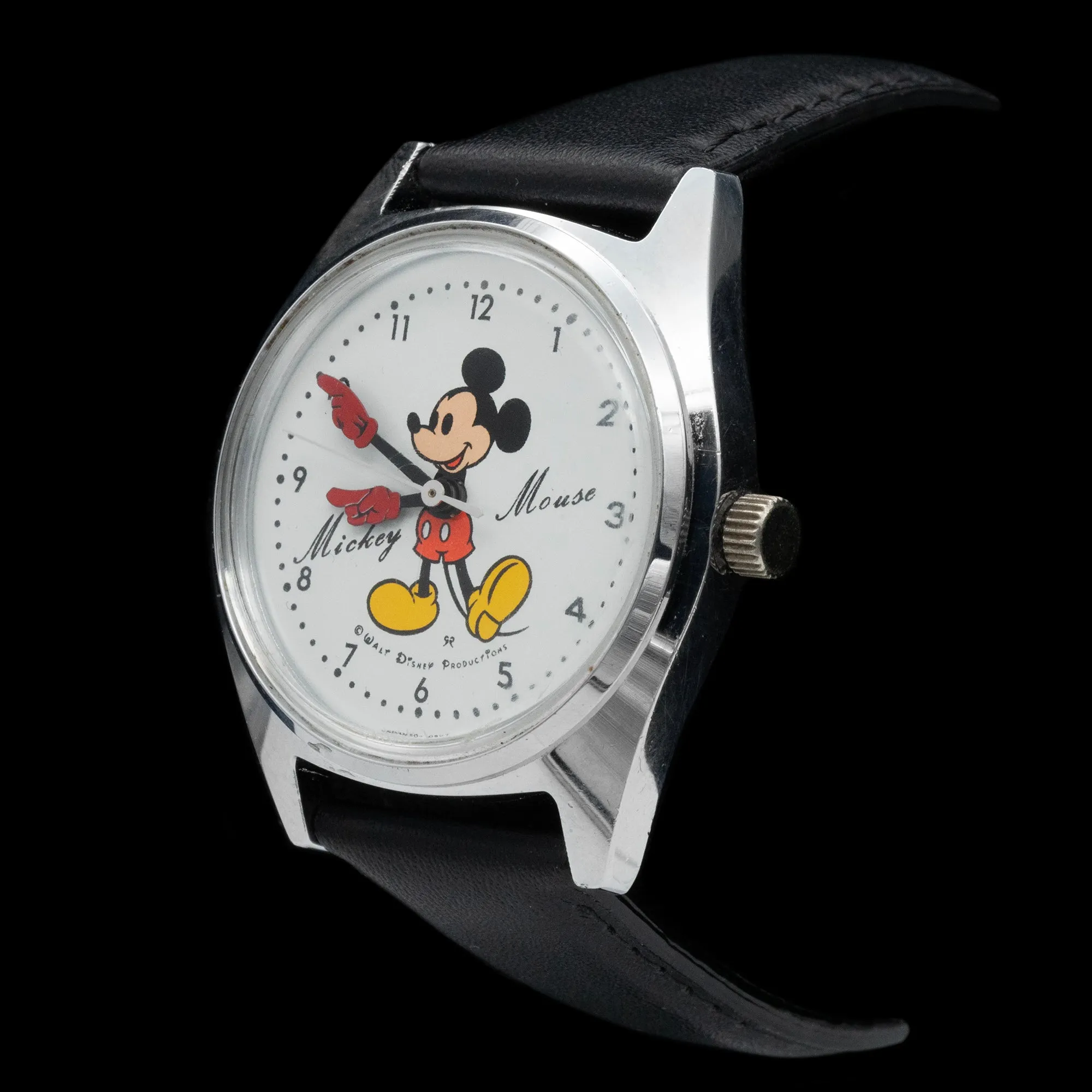 Seiko - Rare 1970s Disney Time 'Mickey Mouse' Manual Wind 5000-7000