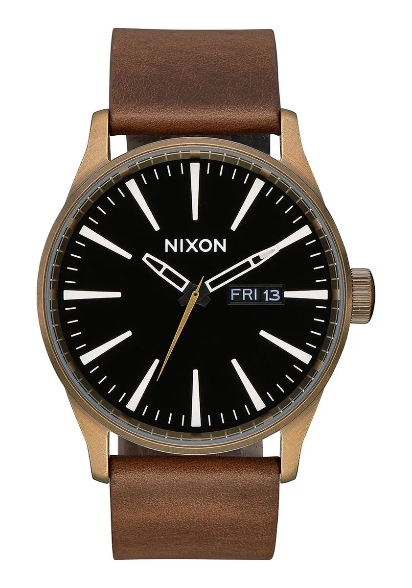 Sentry Leather - Brass/Black/Brown