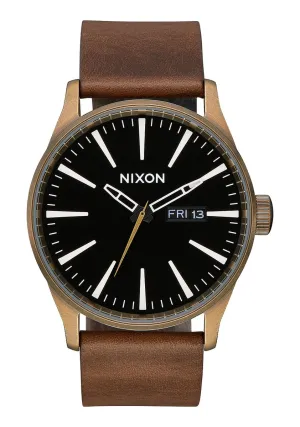 Sentry Leather - Brass/Black/Brown