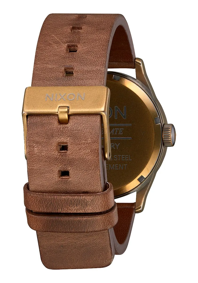 Sentry Leather - Brass/Black/Brown