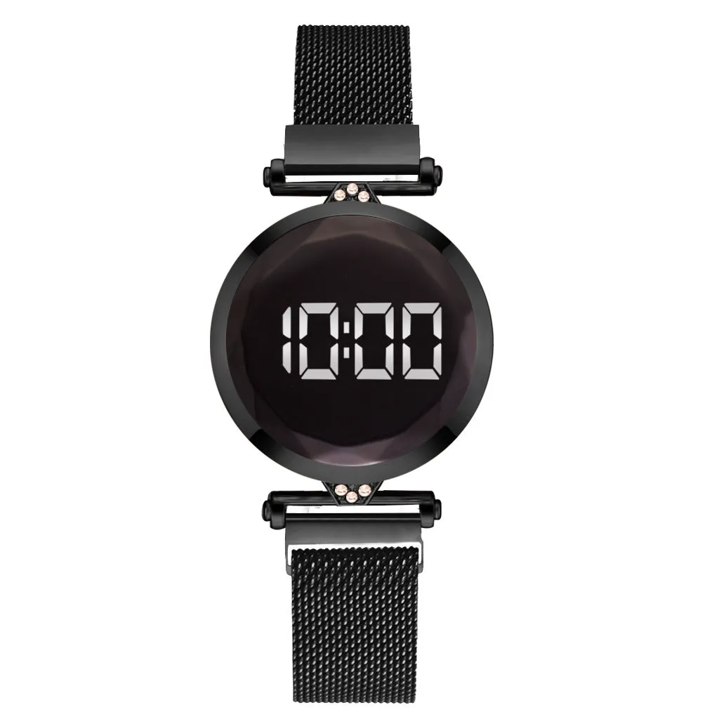 Sidiou Group Luxury Smart Electronic Watch Women Starry Sky Magnetic Watches Buckle Fashion Rhinestone Sports Dress Wristwatch