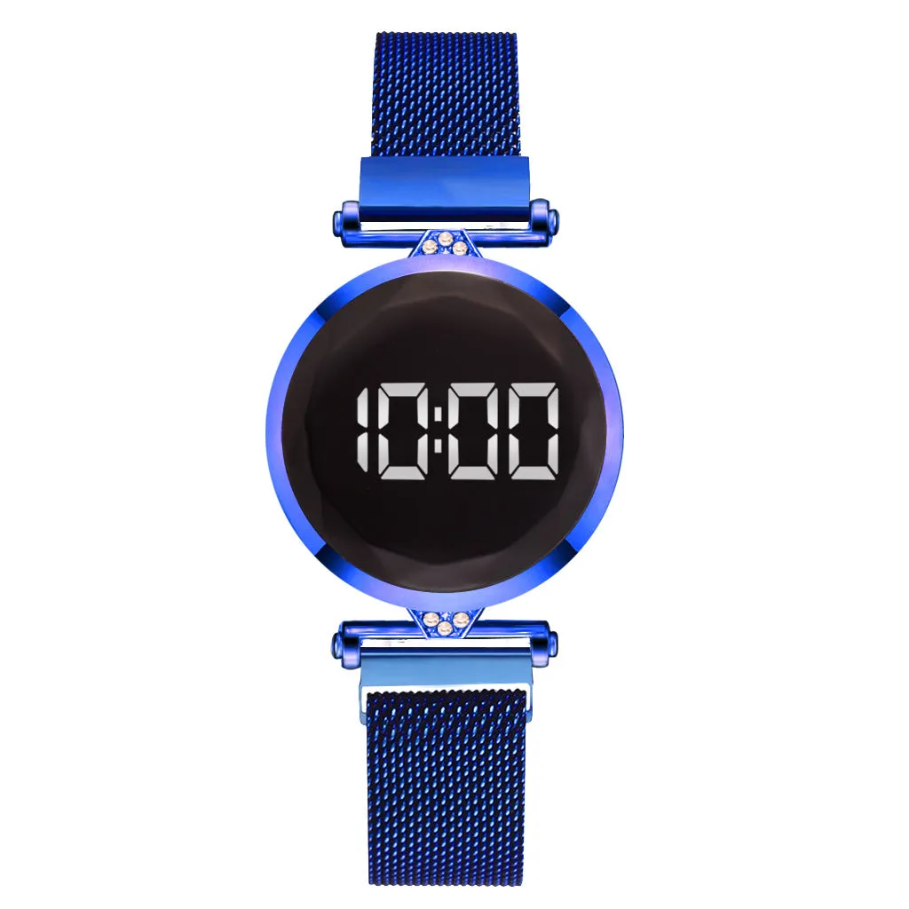 Sidiou Group Luxury Smart Electronic Watch Women Starry Sky Magnetic Watches Buckle Fashion Rhinestone Sports Dress Wristwatch