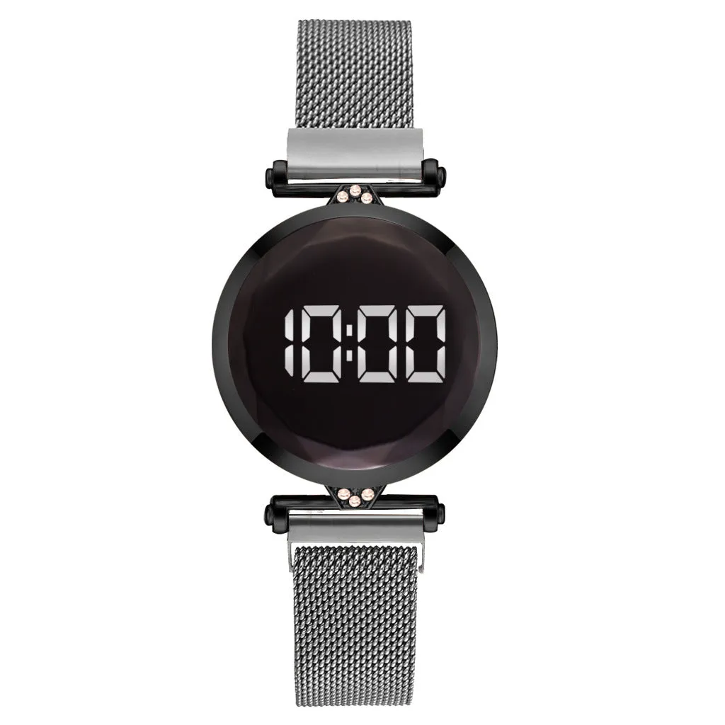 Sidiou Group Luxury Smart Electronic Watch Women Starry Sky Magnetic Watches Buckle Fashion Rhinestone Sports Dress Wristwatch